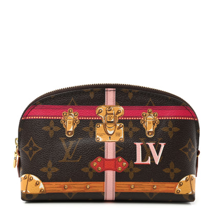 Louis Vuitton Monogram Summer Trunks Cosmetic Pouch PM 1 of 6
