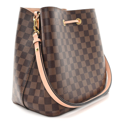 Louis Vuitton Damier Ebene Neonoe MM Venus Pink 3 of 11