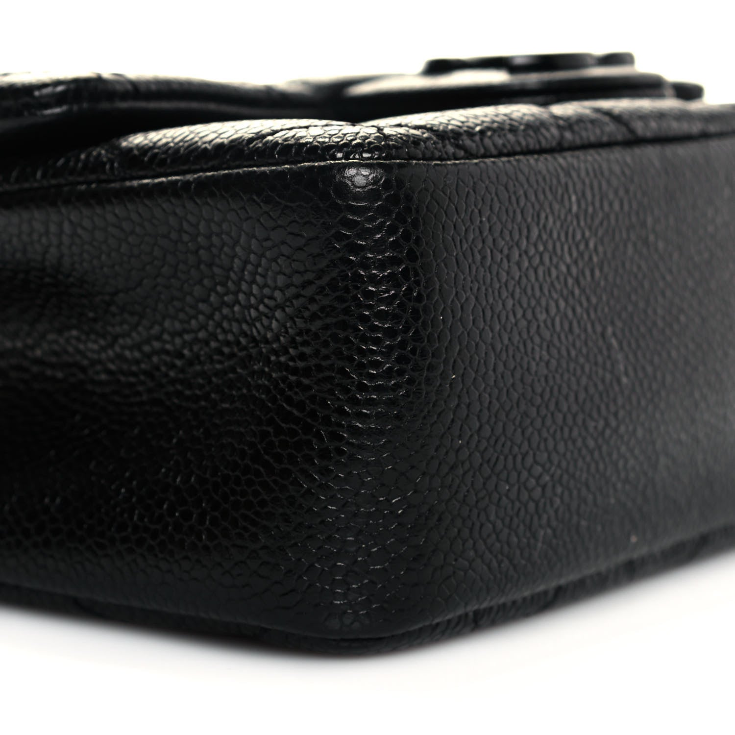 Chanel Caviar Quilted Incognito Mini Square Flap Black 9 of 11