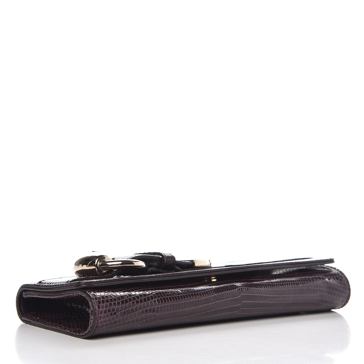 Gucci Crystal Lizard Romy Clutch Mosto 4 of 8