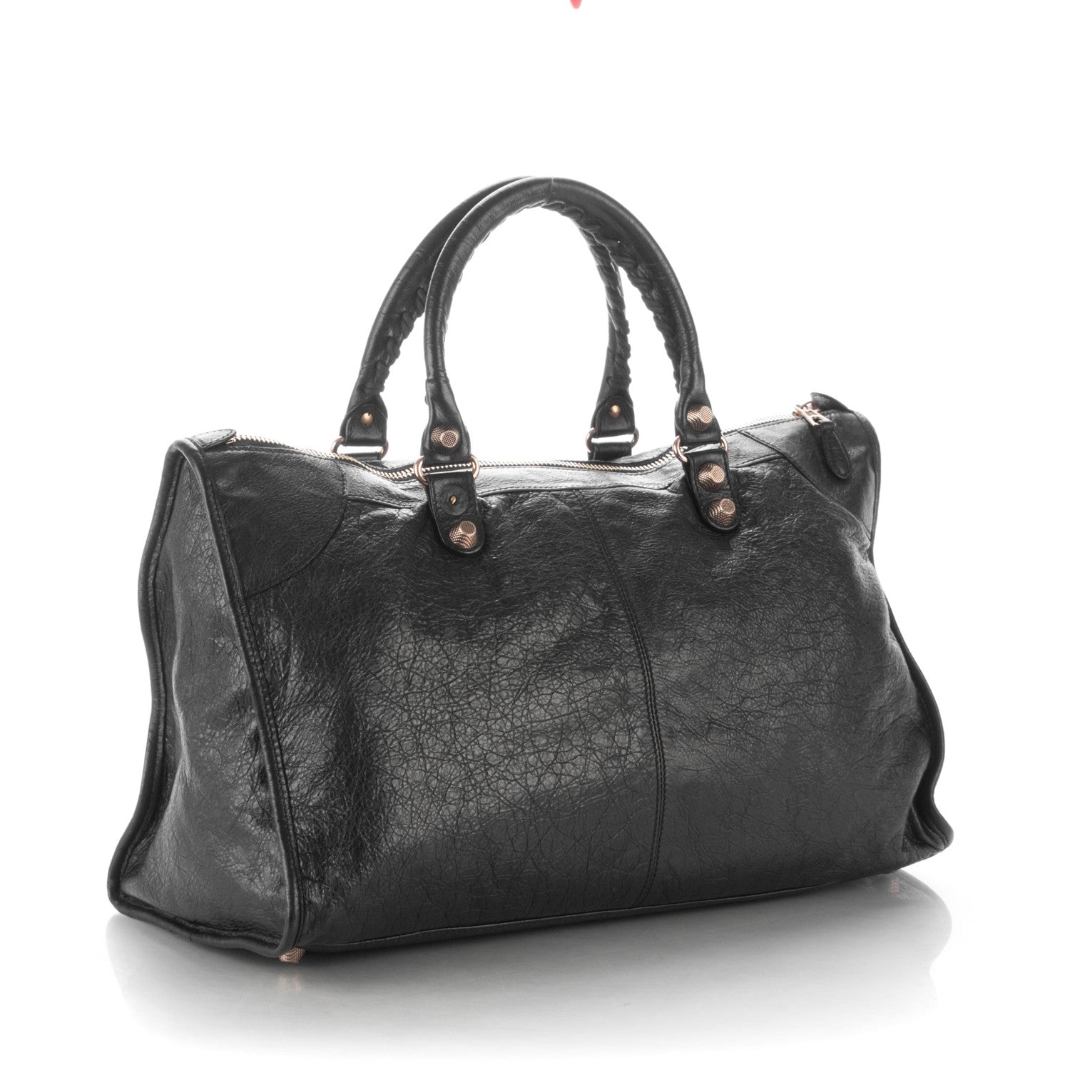 Balenciaga Agneau Giant 12 Rose Gold Hardware Work Black 3 of 8