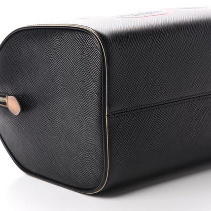 Louis Vuitton Epi World Tour Speedy 30 Black 6 of 10