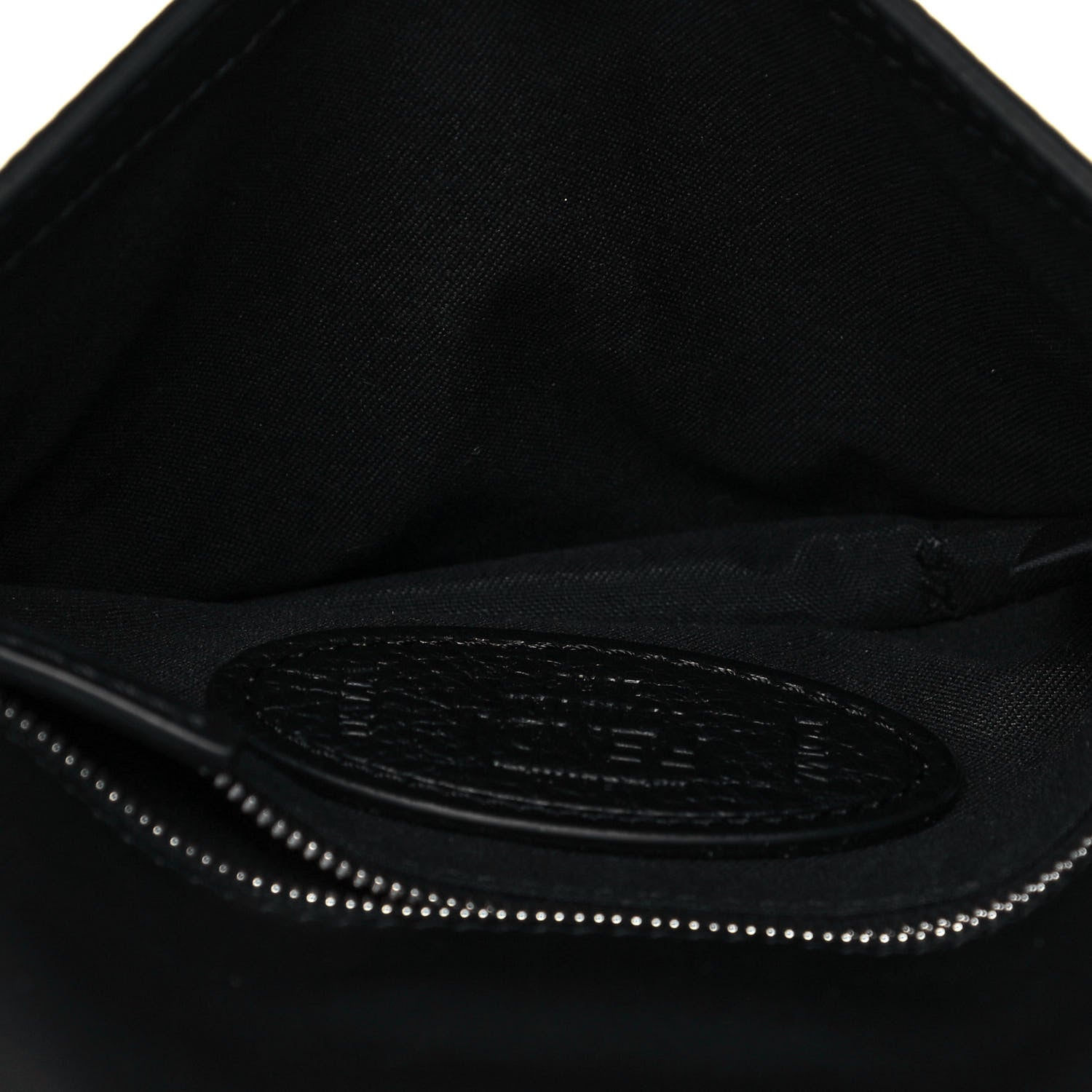 Fendi Cuoio Romano Selleria Baguette Belt Pouch Black 5 of 12