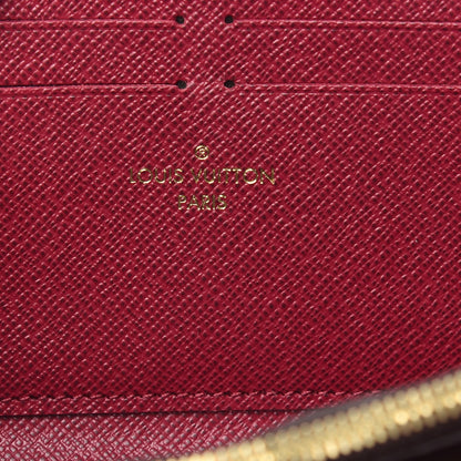 Louis Vuitton Monogram Clemence Wallet Fuchsia 6 of 7