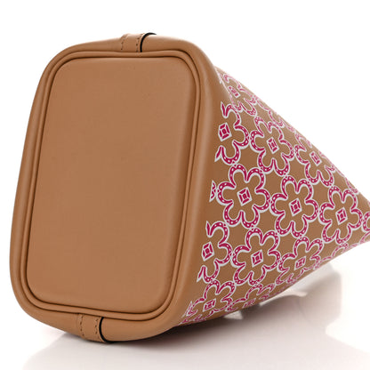 Hermes Swift Micro Lucky Daisy Picotin Lock Chai Rose White 9 of 10