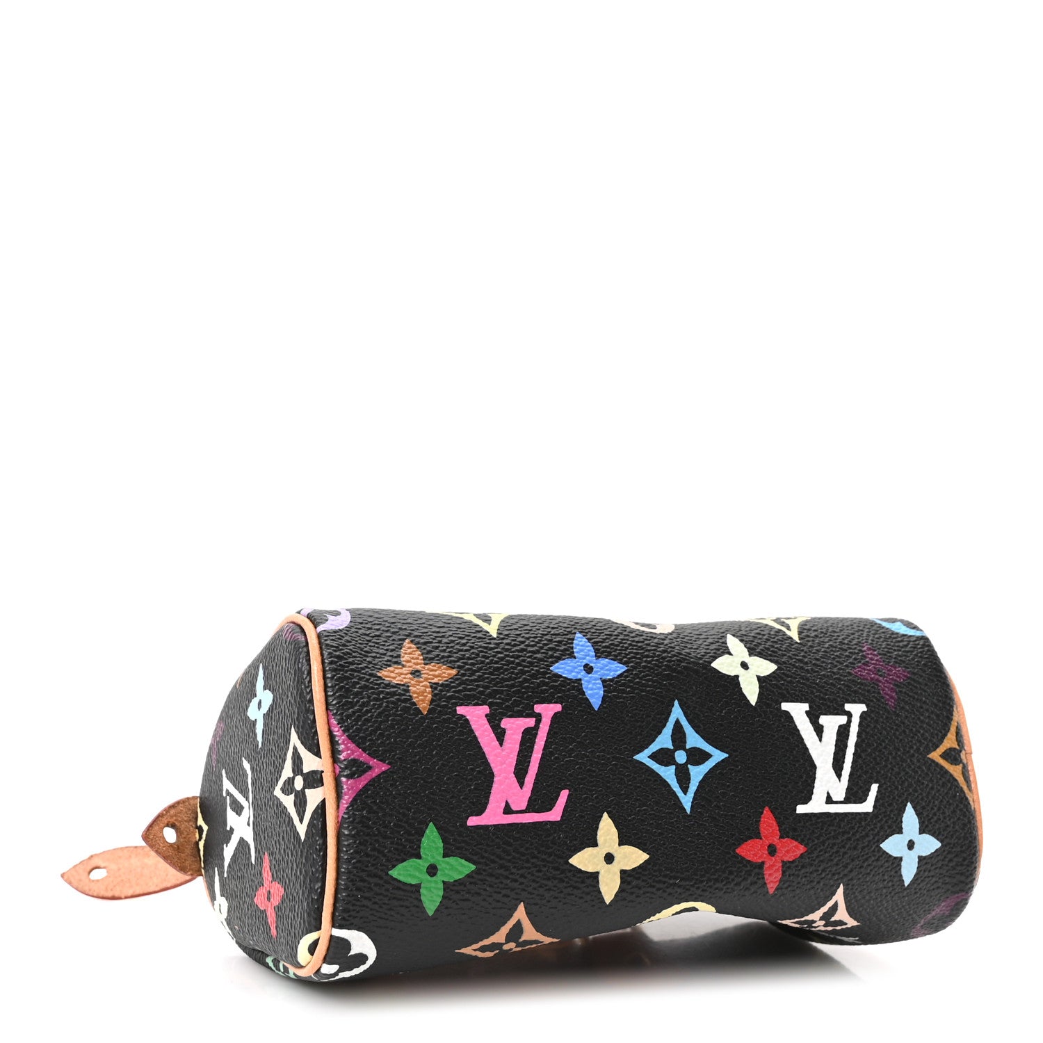 Louis Vuitton Monogram Multicolor Mini Sac HL Speedy Black 4 of 10