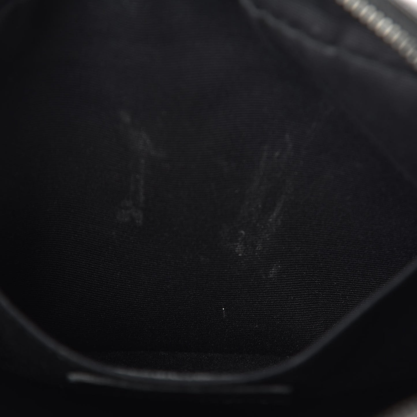 Calfskin Matelasse Monogram Lou Camera Bag Black