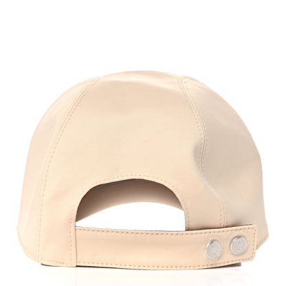 Hermes Cotton Davis H Primavera Hat 60 Blanc Creme 3 of 8