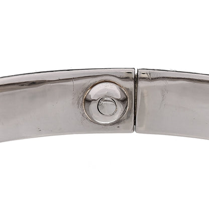 Cartier 18K White Gold LOVE Bracelet 17 8 of 10