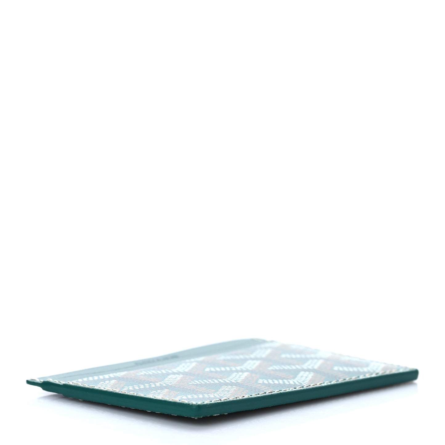 Goyardine Saint Sulpice Card Holder Green