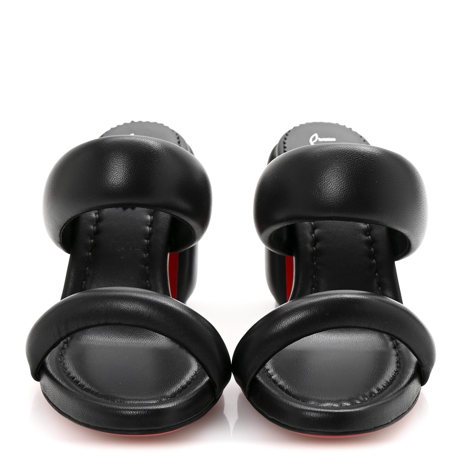 Christian Louboutin Nappa Inflama Sab 85 Sandals 36 Black 5 of 18