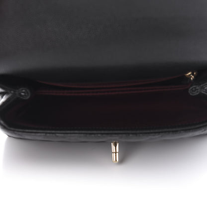 Chanel Caviar Quilted Mini Coco Handle Flap Black 6 of 11