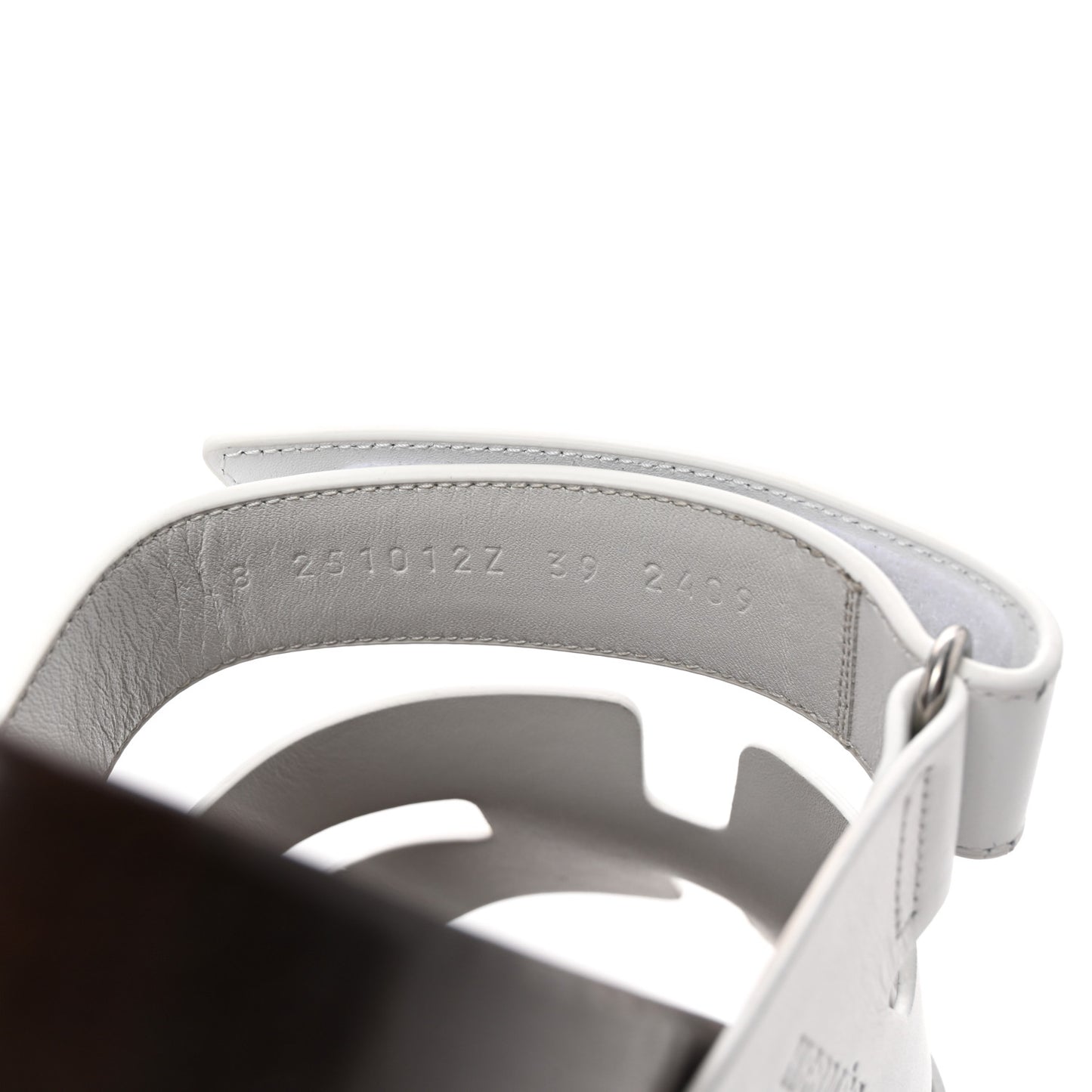 Calfskin Womens Kos Clog 39 White