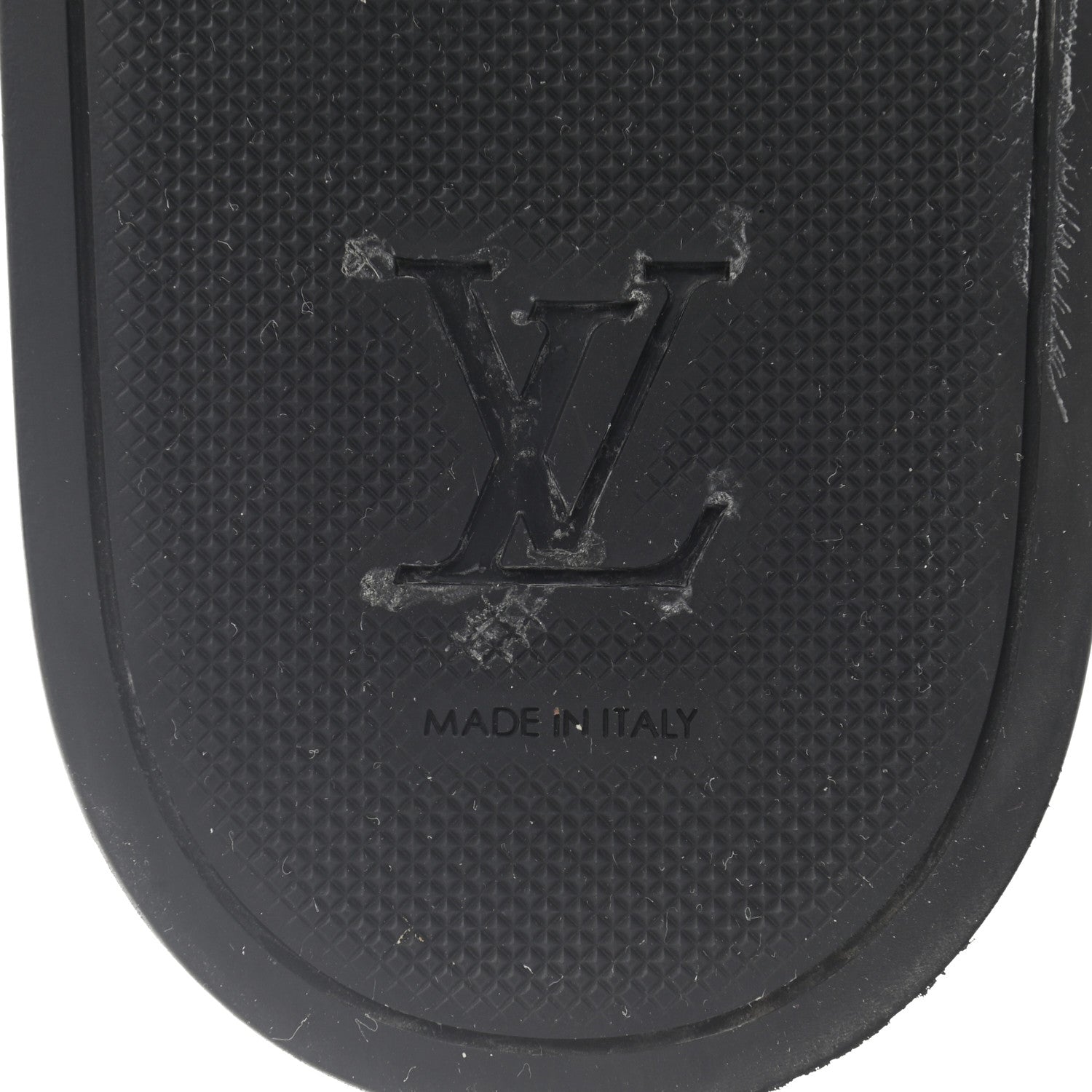 Louis Vuitton Rubber Monogram Mens Waterfront Mules 8 Macassar 6 of 8