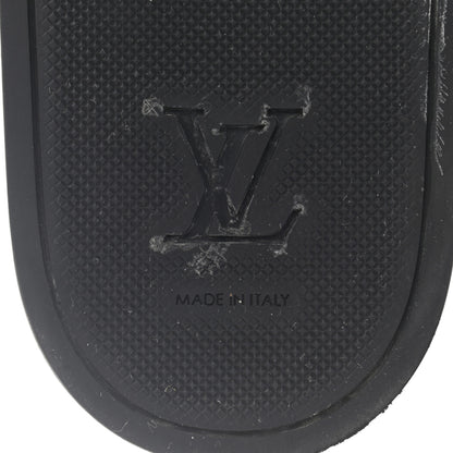 Louis Vuitton Rubber Monogram Mens Waterfront Mules 8 Macassar 6 of 8