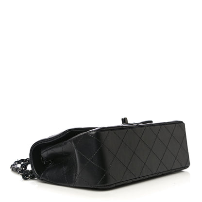 Chanel Lambskin Quilted Mini Rectangular Flap So Black 3 of 17