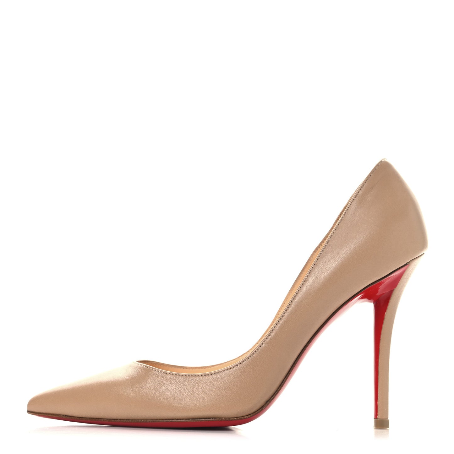 Nappa Apostrophy 100 Pumps 37 Nude