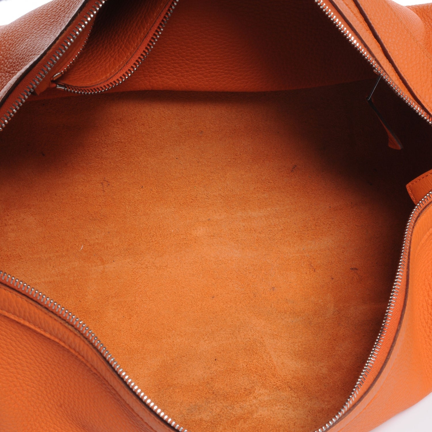 Hermes Taurillon Clemence Doremi 45 Orange 6 of 9