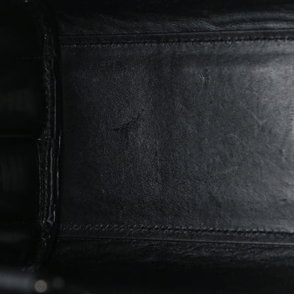 Saint Laurent Calfskin Crocodile Embossed Baby Sac De Jour Black 10 of 18