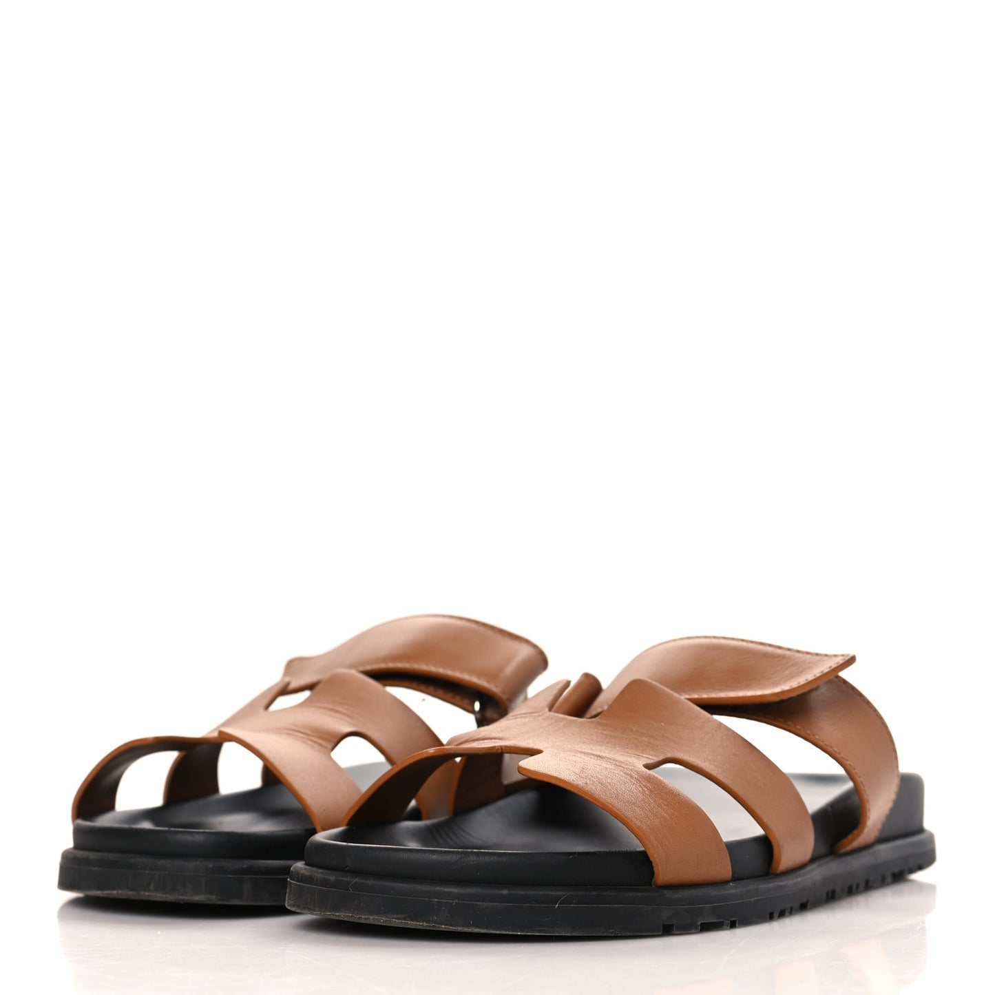 Calfskin Womens Chypre Sandals 36 Natural