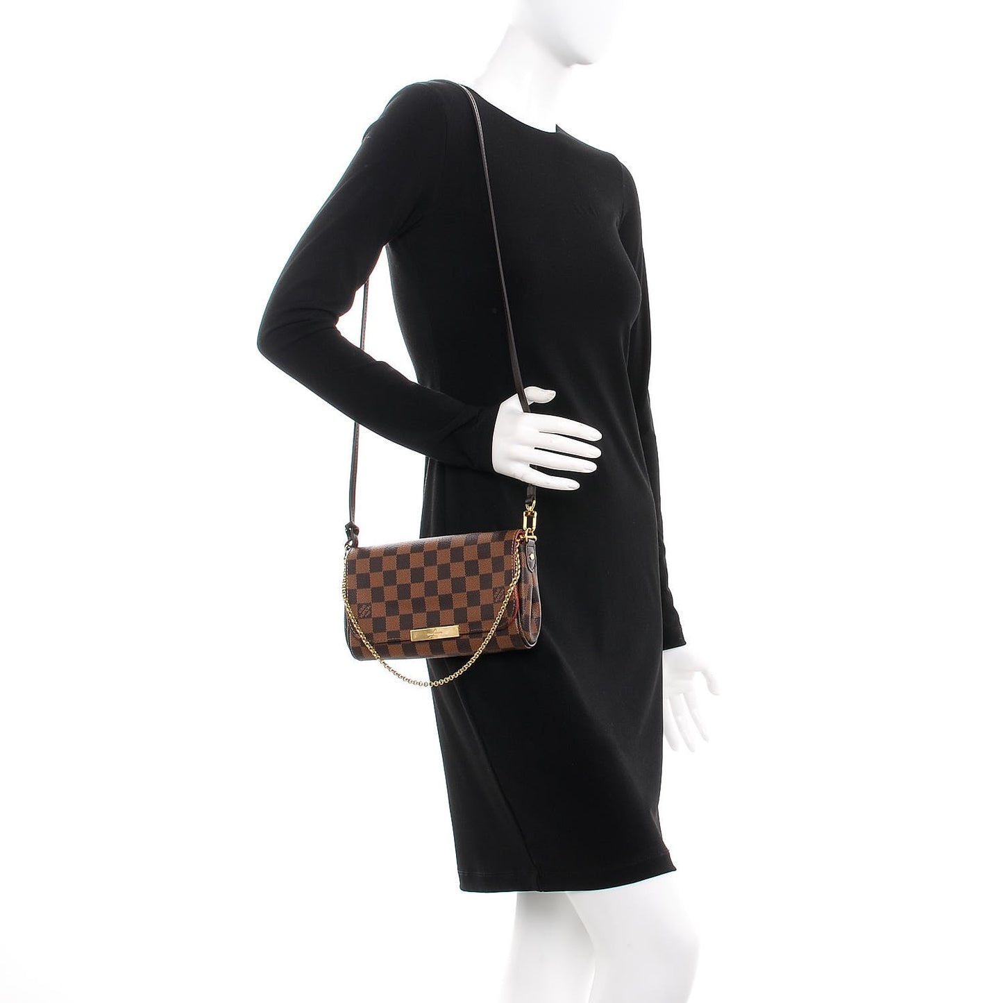 Damier Ebene Favorite PM