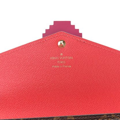 Louis Vuitton Monogram Tribal Mask Sarah Wallet Purple 5 of 6