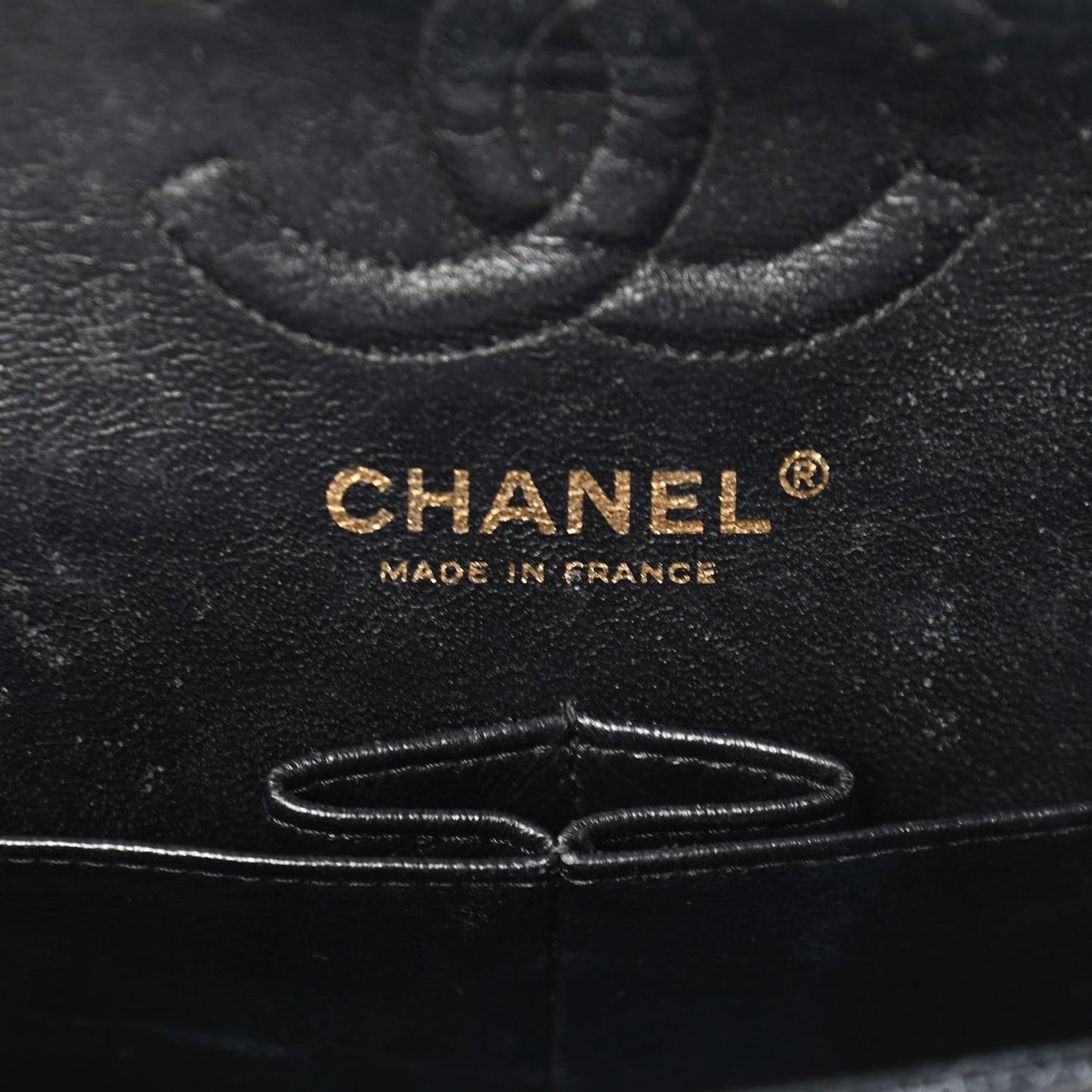 Caviar Quilted Small Double Flap Black