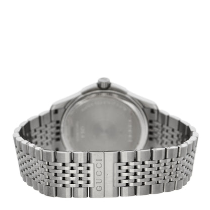 Gucci Stainless Steel 38mm G-Timeless Quartz Watch Black 3 of 6