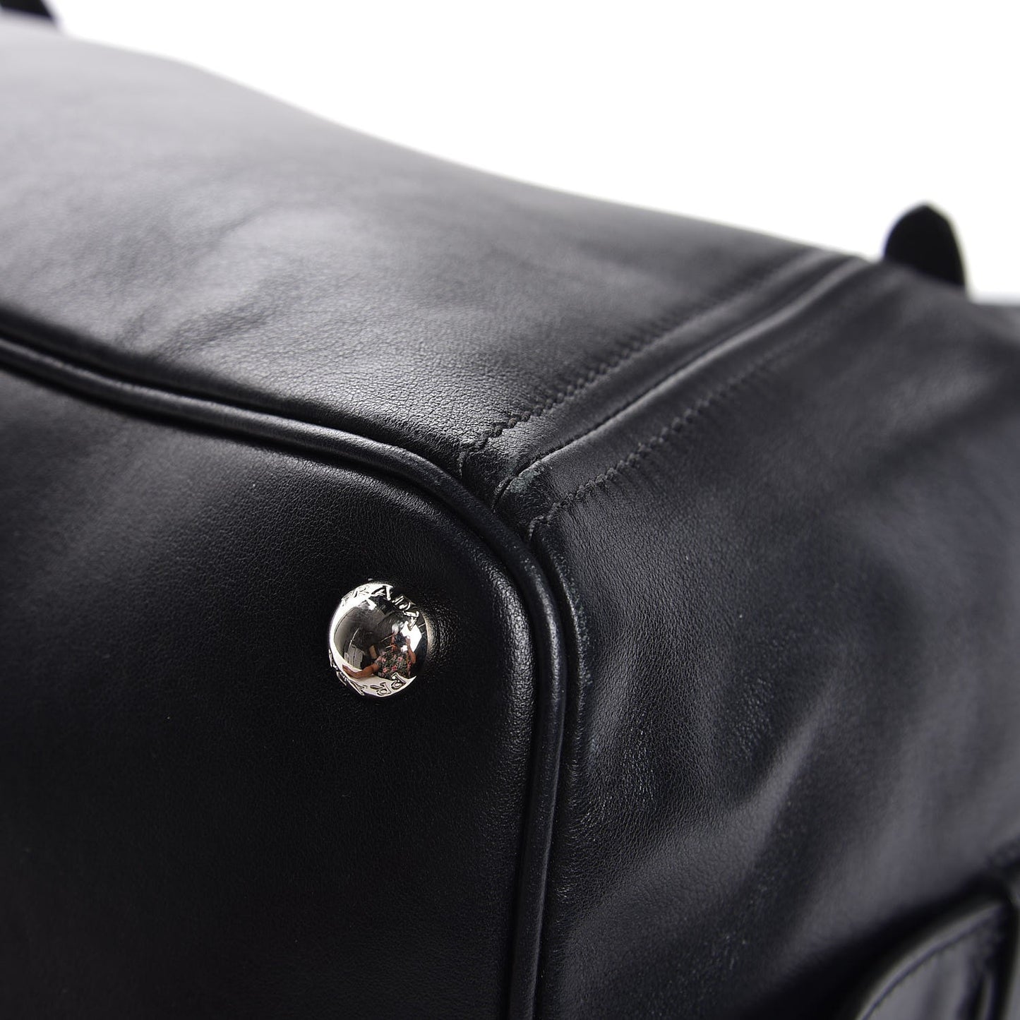 Soft Calf Large Satchel Nero Black