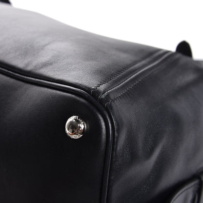Prada Soft Calf Large Satchel Nero Black 9 of 13