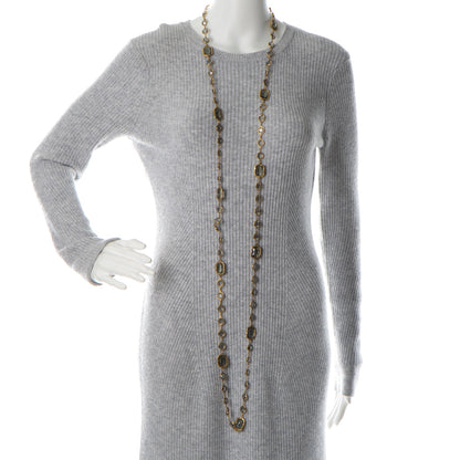 Chanel Crystal Sautoir Necklace Gold 2 of 4