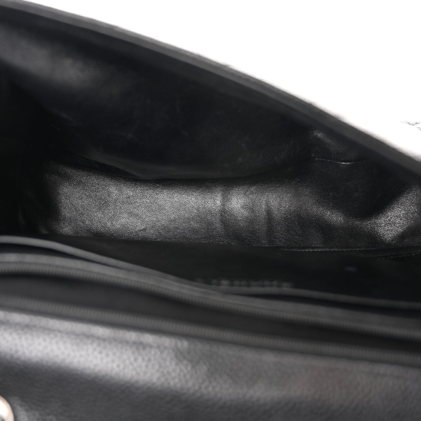 Caviar Quilted Jumbo Single Flap Black