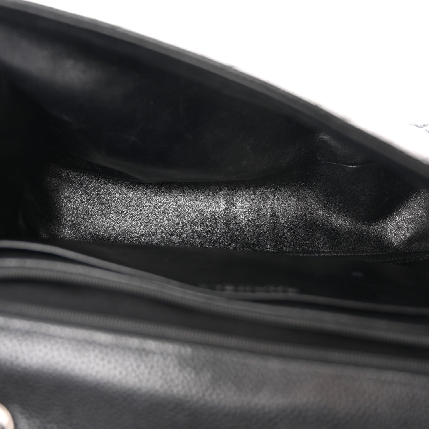 Chanel Caviar Quilted Jumbo Single Flap Black 5 of 13