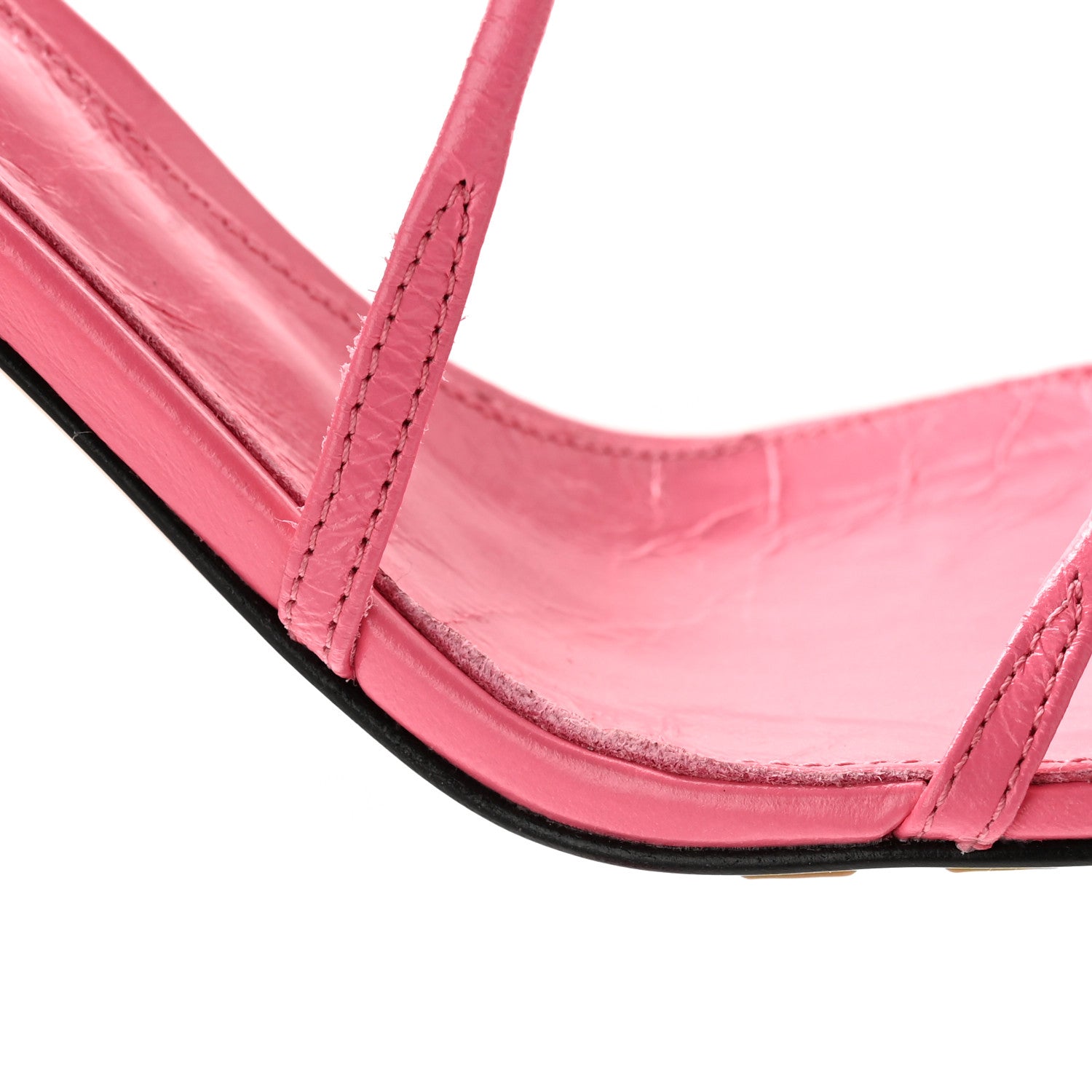 Bottega Veneta Crush Calfskin The Line 90mm Sandals 36 Milkshake 11 of 12