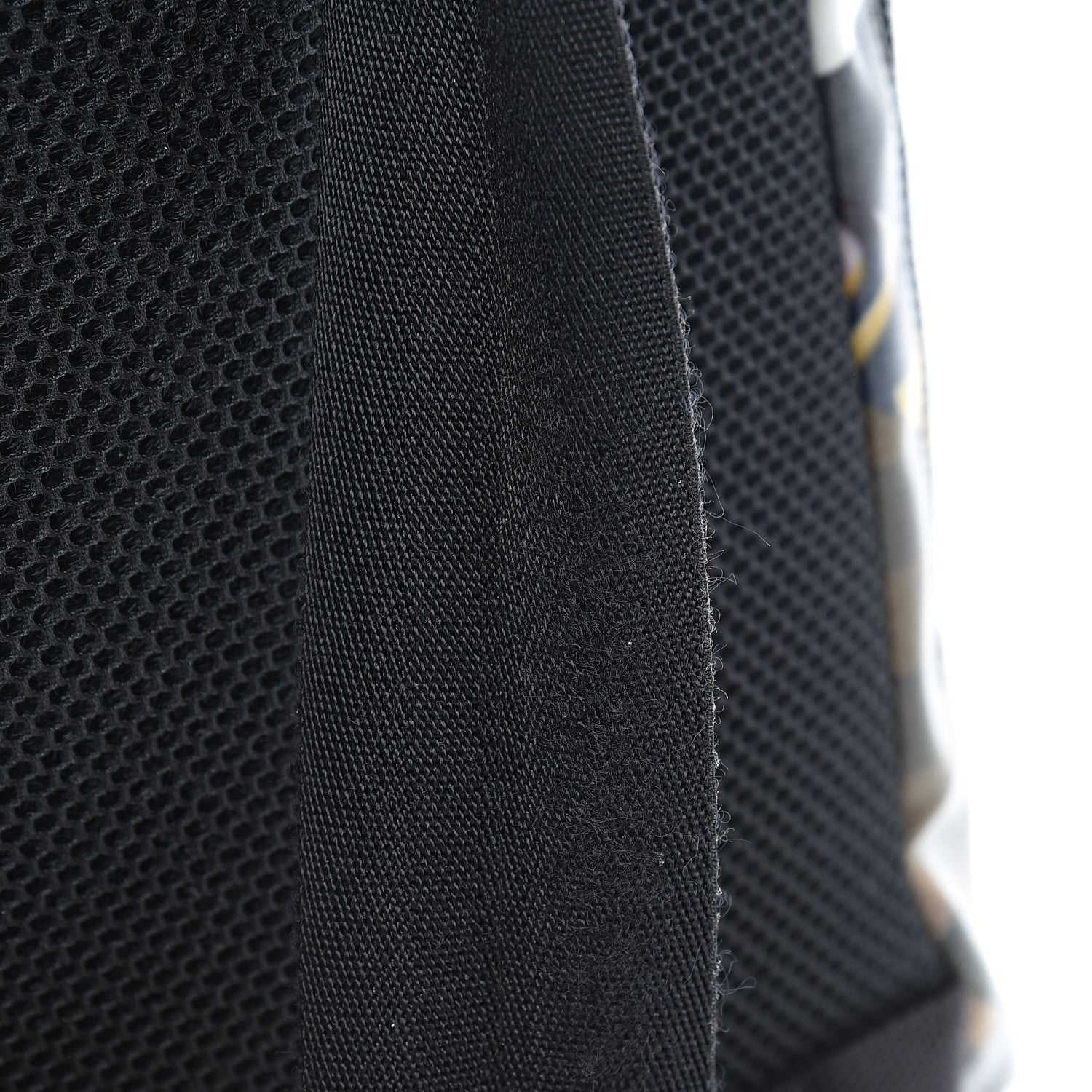 Fendi Canvas Remix Cross Strap Backpack Multicolor Black 12 of 12