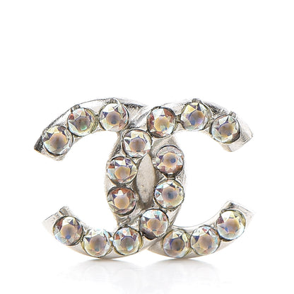 Chanel Iridescent Crystal CC Earrings Multicolor 5 of 6