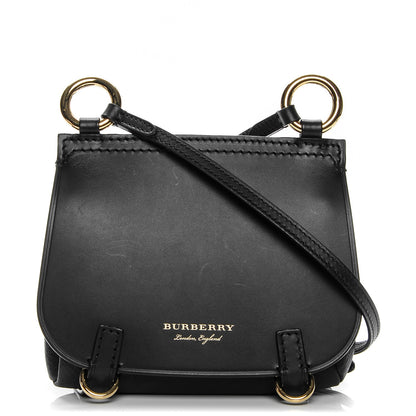Burberry Calfskin Baby Bridle Saddle Bag Black 1 of 6