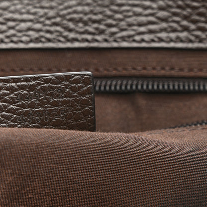 Gucci Monogram Flap Messenger Bag Beige Dark Brown 7 of 10