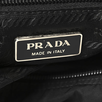Prada Tessuto Nylon Saffiano Vela Messenger Bag Black 6 of 13