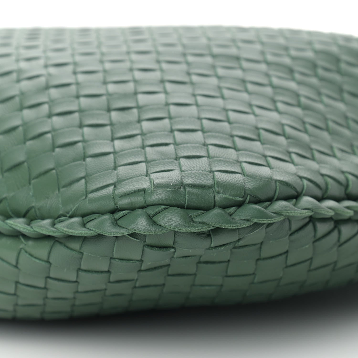Bottega Veneta Nappa Intrecciato Large Veneta Hobo Green 9 of 9