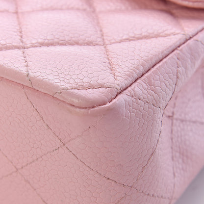 Chanel Caviar Quilted Mini Square Flap Pink 12 of 14