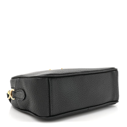 Prada Vitello Daino Mini Crossbody Bag Black 4 of 9