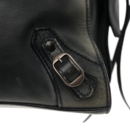 Balenciaga Used Calfskin Silver Hardware Neo Classic City Navy 15 of 18