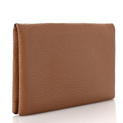 Hermes Chevre Mysore Calvi Card Case Quebracho 3 of 8