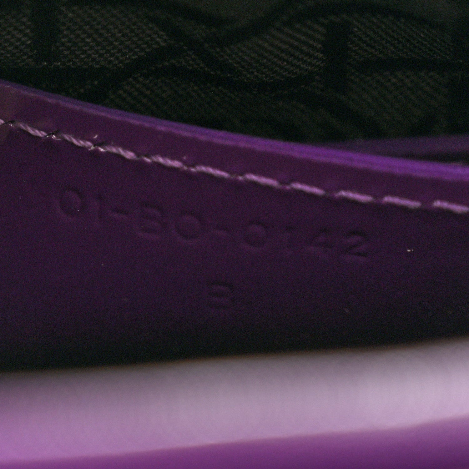 Christian Dior Patent Cannage Medium Lady Dior Purple 7 of 10