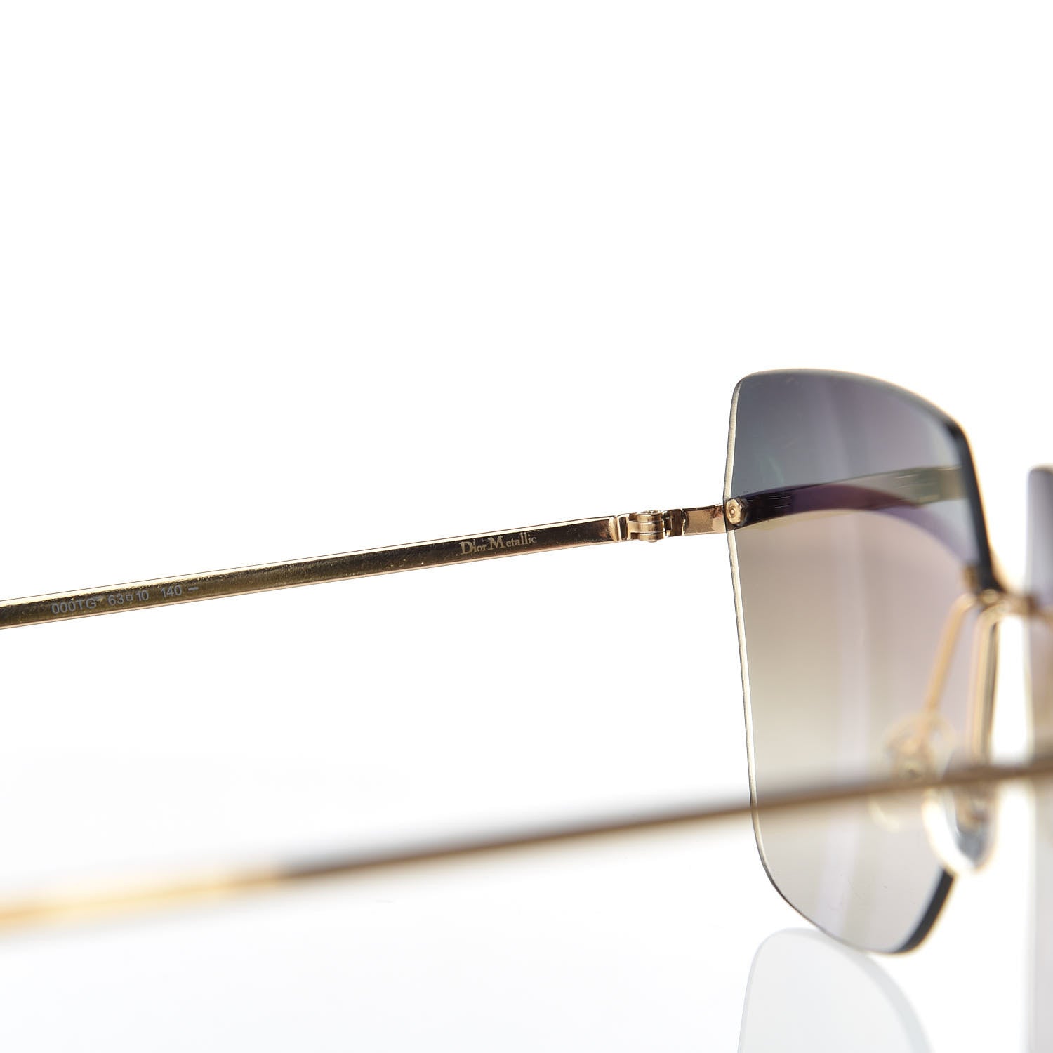 Christian Dior Metal DiorMetallic Sunglasses Grey Copper 5 of 9