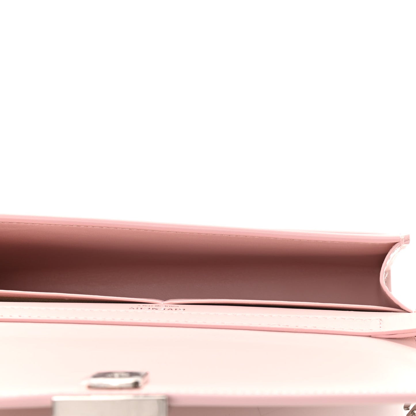 Box Calfskin 4G Wallet on Chain Blush Pink
