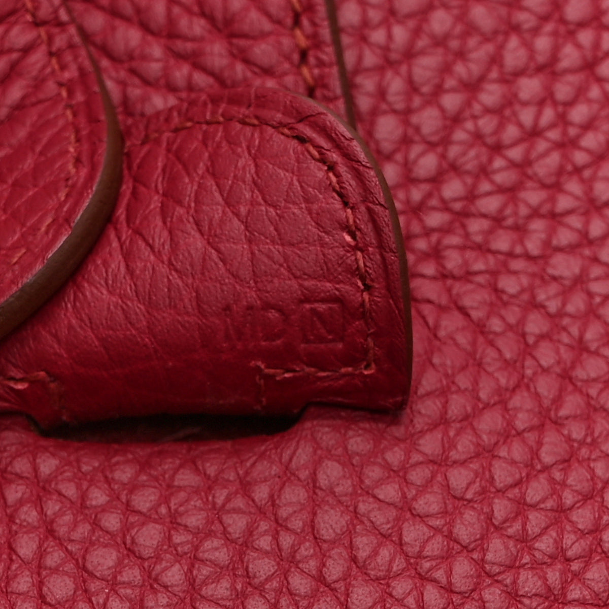 Hermes Taurillon Clemence Evelyne III GM Rouge H 7 of 10