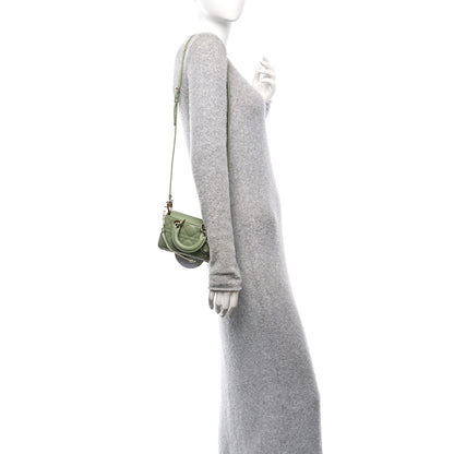 Christian Dior Lambskin Cannage Micro Lady D-Joy Peyote Green 2 of 11