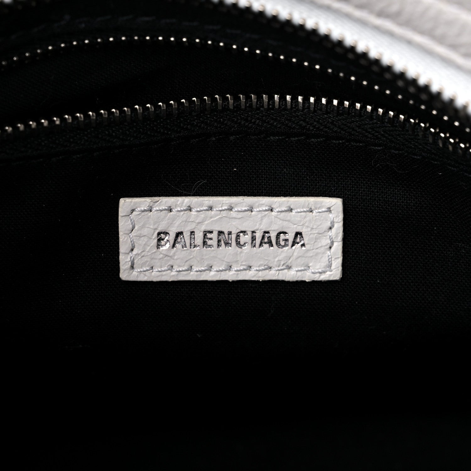 Balenciaga Agneau Arena Graffiti All Over Classic Silver Hardware Mini City White Black 6 of 13